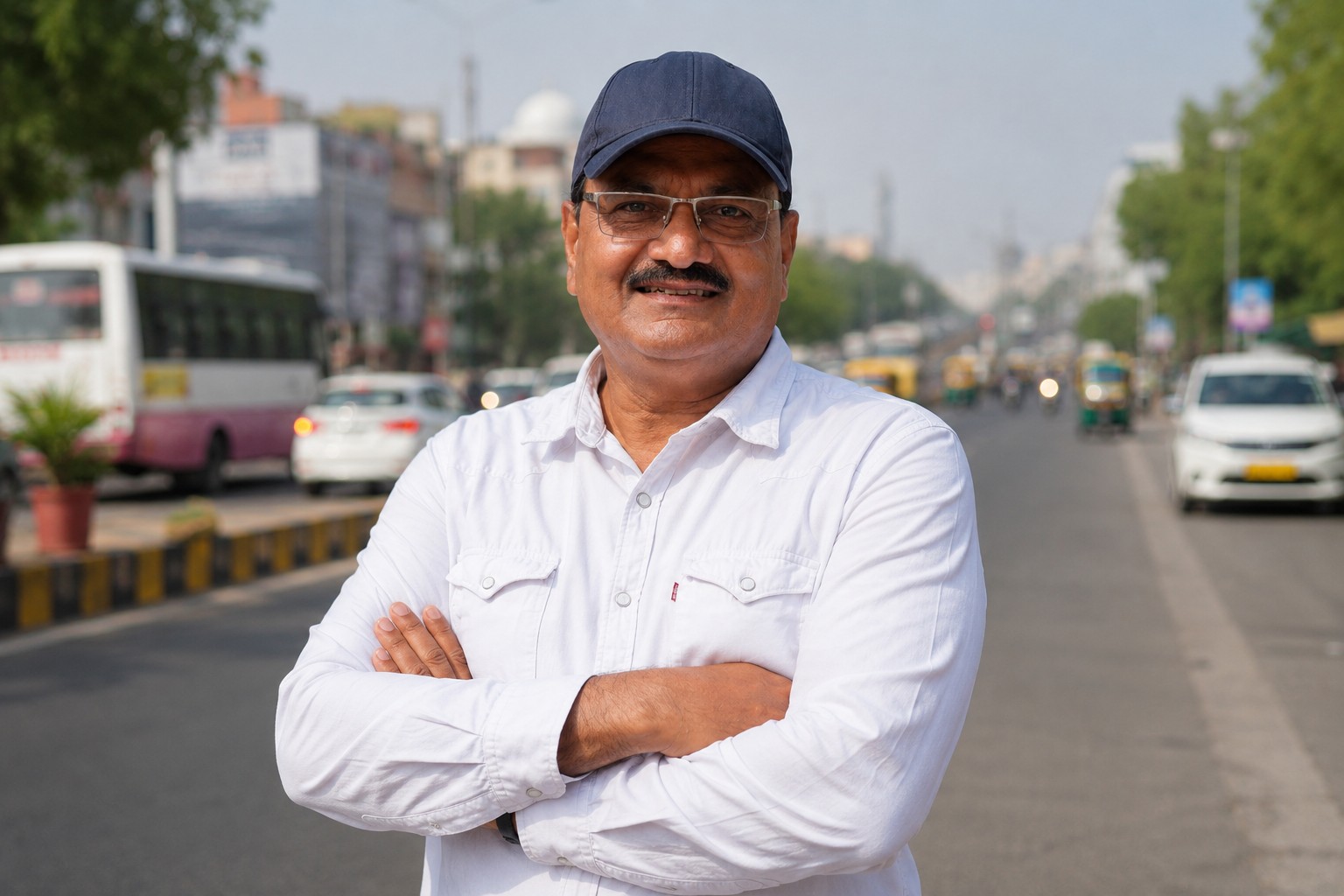 जयपुर की सड़कों पर, नागरिकों के बीच